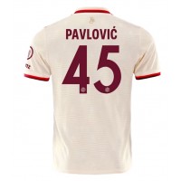 Camisa de time de futebol Bayern Munich Aleksandar Pavlovic #45 Replicas 3º Equipamento 2024-25 Manga Curta